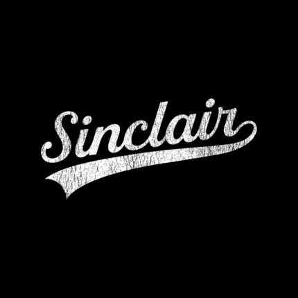 Sinclair clothing Sports Hoodie Script